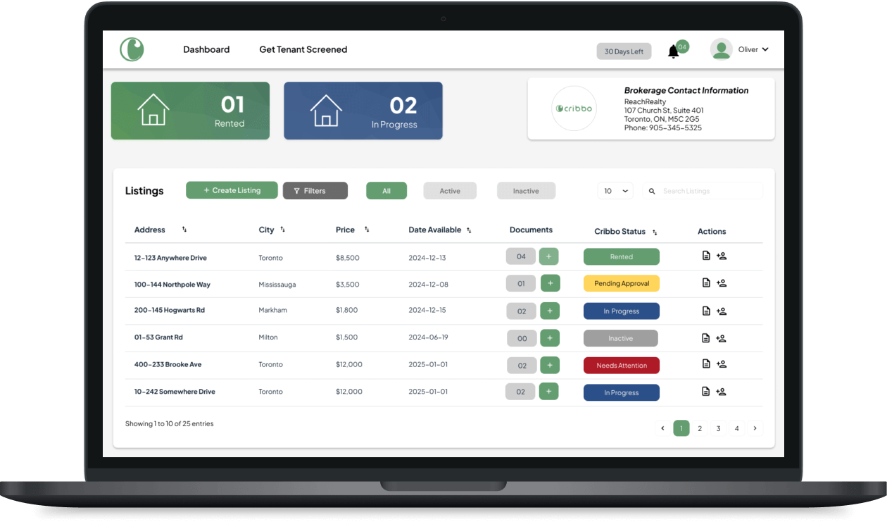 Agent Dashboard